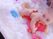 Handgemachte lebensechte 39cm wieder geboren Baby-Puppen für neugeborene Bebe Children