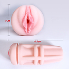Vaginaler 16.5cm*7cm männlicher Pussy Toy White Skin Palm Masturbator
