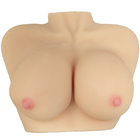 Realistische Meisen wasserdichtes der Entwurfs-Neuheits-Sexspielzeug-weiche Brust-3D