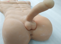 Halber Muskel-Mann 7 Zoll-Neuheits-Sexspielzeug-realistische Penis-Liebes-Puppe