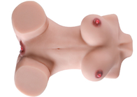 Wirkliche Vagina-halbe Größen-Sex-Puppe volle weiche große Brust-fetter Esel TPEs